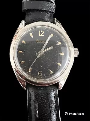 Breitling Vintage Steel Watch 36 Mm • $125