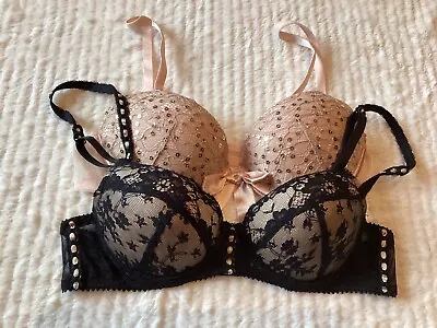 H&M And Forever 21 Women’s Bra Push Up 34A  (Set Of 2) • $10