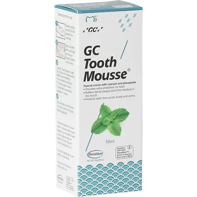 GC Tooth Mousse Mint - 2 X 40g (2 Pack) • $44.95