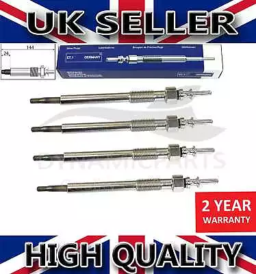 £15.07 • Buy 4x For Vauxhall Astra G H J Corsa C Meriva Zafira 1.7 Cdti Heater Glow Plugs 