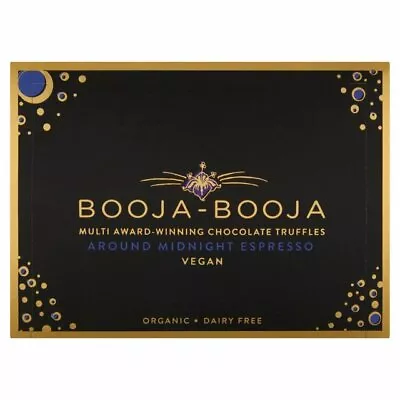 Booja Booja Vegan Chocolate Truffles - Around Midnight Espresso - 92g • £9.69