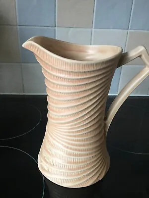 Art Deco Price Kensington Ware Belgrave Large Jug Vase • £9.99