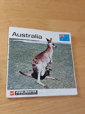 1970's Australia VIEWMASTER 3 Reels Sleeve/Booklet View Master B-299 • $4.97