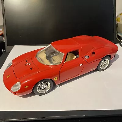 Burago 1/18 Scale Diecast  - 1965 Ferrari 250 Le Mans - Red • £20