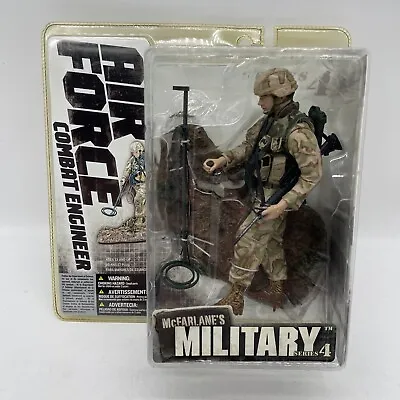 McFarlane's Military Series 4 AIR FORCE COMBAT ENGINEER New! 7  Scale Figure • £39.99