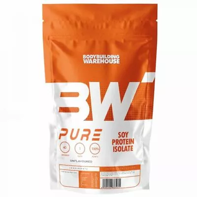 Pure Vegan Protein Powder Soy Isolate Soya 90% Vegetarian Lactose Free 1kg - 4kg • £18.99