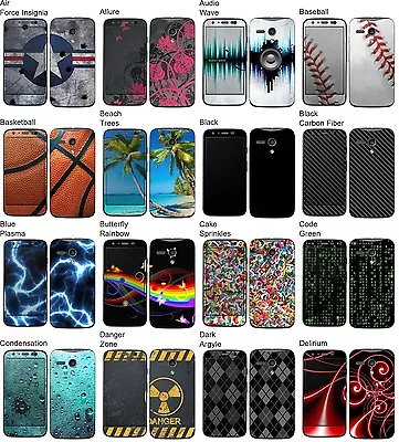 Choose Any 1 Vinyl Decal/Skin For Motorola Moto G Android - Buy 1 Get 2 Free! • $13.50