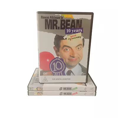 Mr Bean DVD My Special 10 Year Anniversary Edt. Vol 1-3 British Comedy Atkinson • $16.11