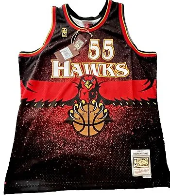 Dikembe Mutombo #55 Atlanta Hawks NBA Vintage Champion Jersey Sz XL NWT Hardwood • $69.89