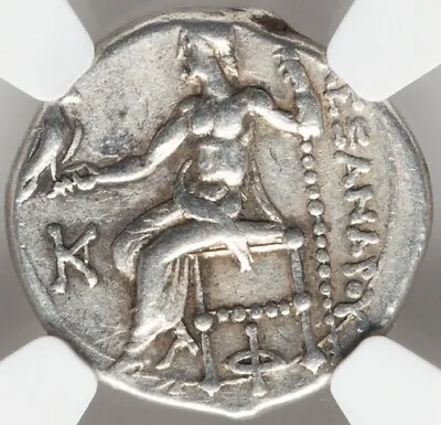 NGC Ch VF Alexander The Great III 336-323 BC Kingdom Macedon Greek Drachm Coin • $324.99