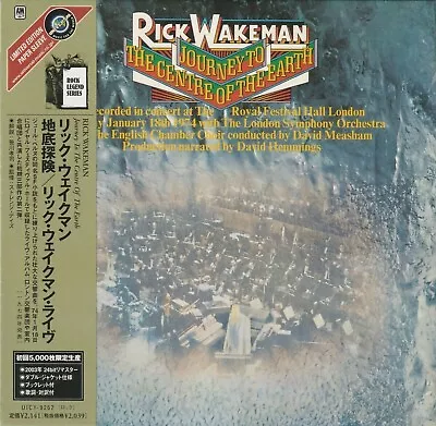 RICK WAKEMAN Journey To The Centre Of The Earth JAPAN Mini LP CD UICY-8262 VG+ • $26.88