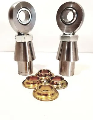 7/8  X 3/4  4-Link Chromoly Rod End Kit W/ Cone Spacers Heim (Bung 1-1/2 X.120)  • $74.99