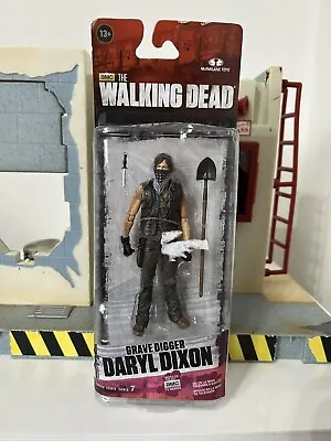 The Walking Dead Daryl Dixon Figure McFarlane Grave Digger TWD BNIB COMBINED P&P • £19.99