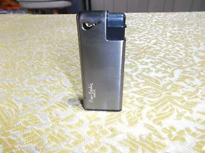 Pierre Cardin Collectible Gun Metal Refillable Lighter Vintage Japan Untested • $15