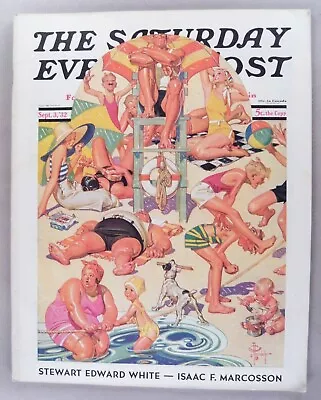 Saturday Evening Post - September 3 1932 ~~ J.C. Leyendecker Cover Art • $99.99