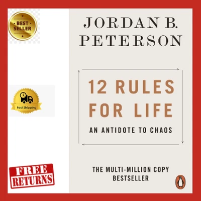 $11.99 • Buy 12 Rules For Life: An Antidote To Chaos By Jordan B. Peterson (Paperback, 2019)