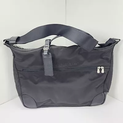 Longchamp Expandable Black Travel Bag Tote • $85