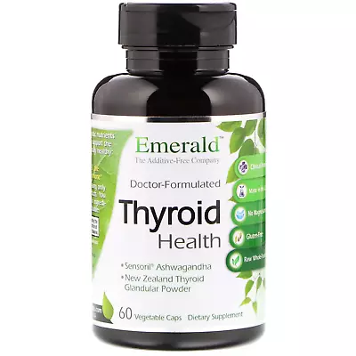 Emerald Laboratories Thyroid Health 60 Vegetable Caps • $88.95