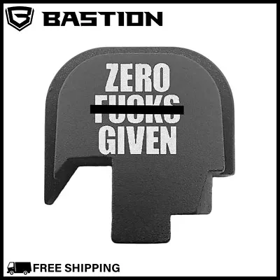 REAR SLIDE BACK PLATE COVER FOR SMITH WESSON M&P 9/.40 Shield Logo Zero FS Given • $18.70