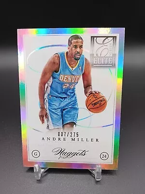 2012-13 Panini Elite Series ANDRE MILLER BASE CARD #151 DENVER NUGGETS 7/275 • $2.99