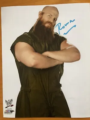 $25 • Buy ERICK ROWAN REDBEARD! WWF WWE Hand Signed 8x10 Photo! Rare! LJN Hasbro
