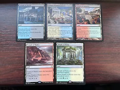 5x Allied Scry Lands - Full Set - Dual Lands Various Sets - MTG - Magic • £6.99