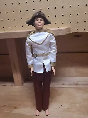 $16.99 • Buy Vintage Mattel Disney Prince Charming 1991 Cinderella Ken Doll Brown Hair 
