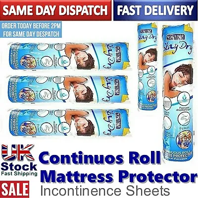 £6.95 • Buy Incontinence Bed Pads Absorbent Mattress Protector Cover Sheet Topper 18 Pack
