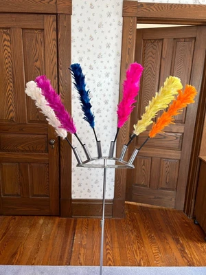 £26.97 • Buy Color Changing Plumes Feather Flower Magic Bouquet Trick Stage NO STAND