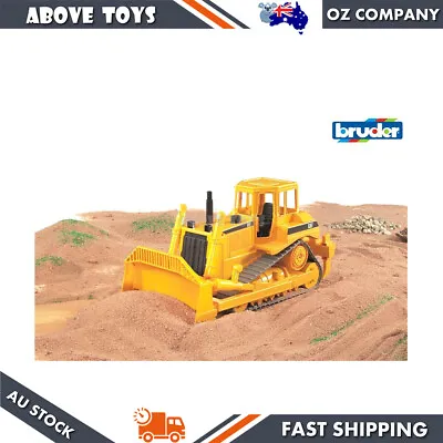 Bruder 1:16 Scale Caterpillar Bulldozer Tractor Excavator Ripper Model Toy 02422 • $103.69