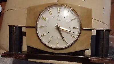 £10 • Buy Vintage Mid Century Metamec Mantle Clock Manual Wind. Working. Made In England