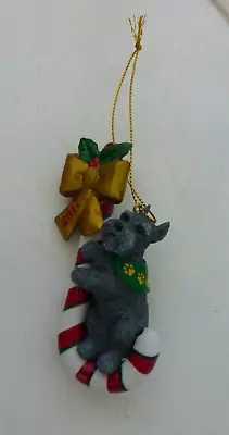 Danbury Mint Miniature Schnauzer Christmas Tree Ornament 2017 • $22.99