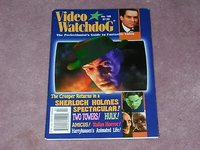 VIDEO WATCHDOG # 109 Sherlock Holmes Collection Harryhausen FREE SHIPPING USA • $9.75