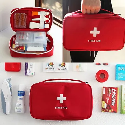 £5.49 • Buy First Aid Kit Medical Emergency Travel Home Car Taxi Work 1st Aid Bag Uk Stock