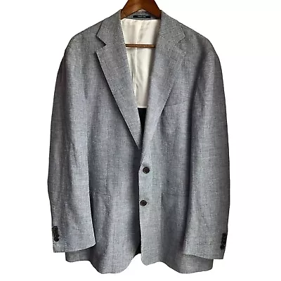Suitsupply Piacenza Men's Sz.48 Summer Spring Blazer Sport Coat Linen Wool Silk • $99.85