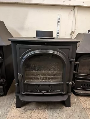 Used Stove Stovax Stockton 5 MF 1 Door 5kW Black Multifuel • £500