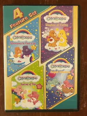 Care Bears: 4 Features - Kingdom Of Caring/Magical Adventures  (DVD 2011) • $2.75