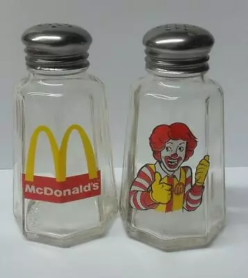 A Very Nice McDonald's Hamburger Salt And Pepper Shakers Set 1 • $8.99