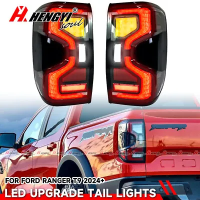 Pair LED Upgrade Tail Light Rear Lamp W Wiring Harness For Ford Ranger T9 2024+ • $199.98