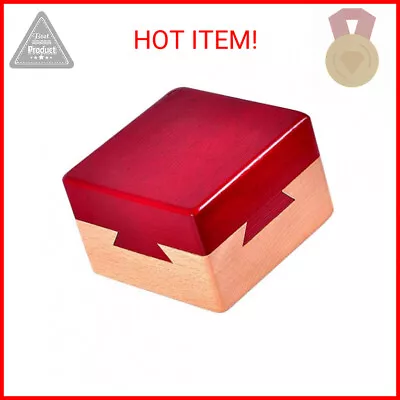 Mini 3D Brain Teaser Wooden Magic Drawers Gift Jewelery Box Puzzle Toy • $18.54