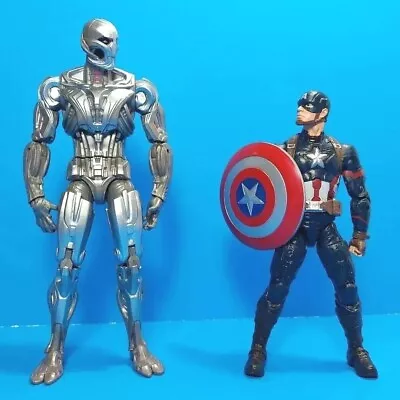 Marvel Legends 6 Avengers Age Of Ultron BAF Captain America Movie Figures Lot • $35