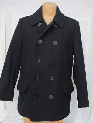 Men's J.Crew  Wool Navy Blue Peacoat Thinsulate Large • $44