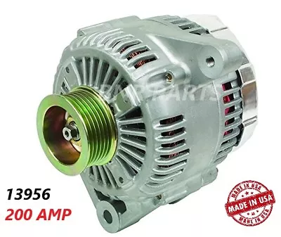 $154.99 • Buy 200 AMP 13956 Alternator LEXUS RX300 ES300 Toyota Camry Highlander High Output