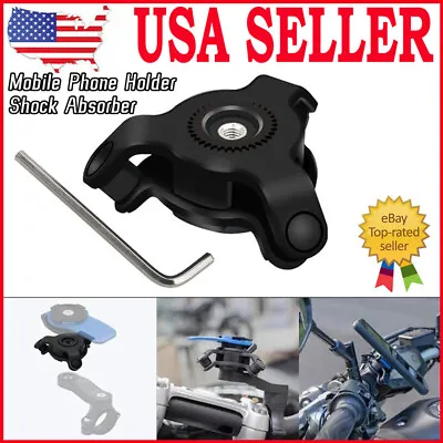 Motorcycle Anti Vibration Dampener Mount Holder For Quad-Lock Cycling Phone Rack • $6.85