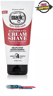 SoftSheen-Carson Magic Razorless Shaving Cream For Men Hair Removal Cream 6 Oz • $9.99