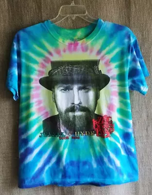 Zac Brown Band Jekyll + Hyde 2015 Concert Tour T Shirt Tie Dye Size L • $19.99