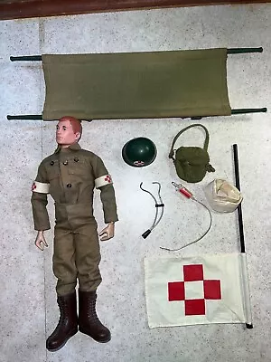 Vintage 1964 GI Joe 12  1/6 Hasbro MEDIC Set With Figure • $101