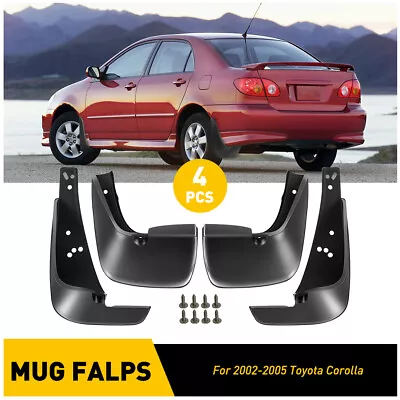 Fit For Toyota Corolla Altis 2002-2005 Mud Flap Flaps Splash Guards Mudguards • $25.99