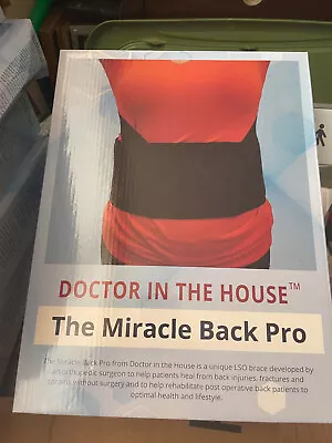 DOCTOR IN THE HOUSE New Miracle Back Pro (L0650) Size Small (s) • $29.95