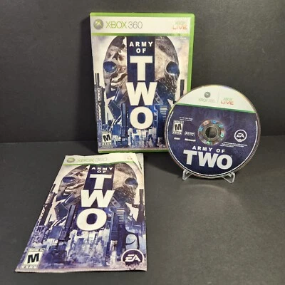 $6.95 • Buy Xbox 360 - Army Of Two (2008) - Tested Complete W/ Manual